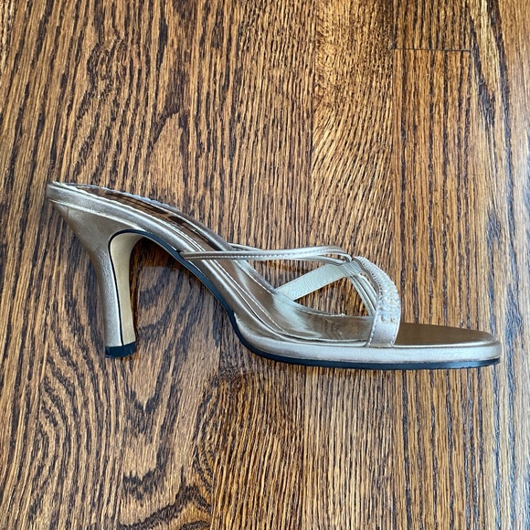 Del Garda Heel Sandals - Sz 6.5 - Picture 4 of 16